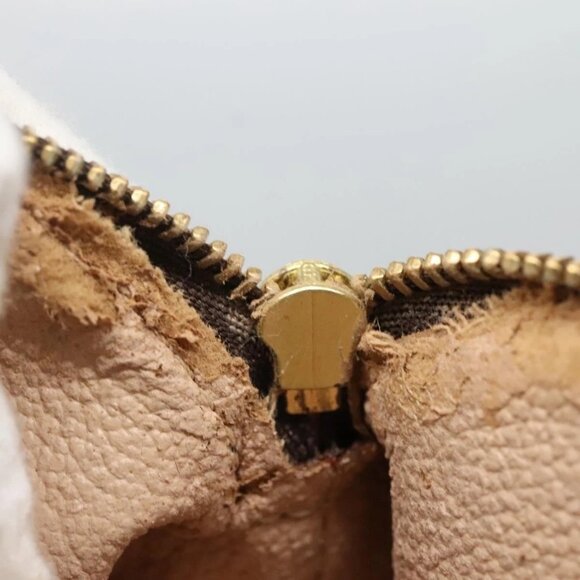 LOUIS VUITTON Monogram Pochette Cosmetic PM Cosmetic Pouch M47515 LV Auth BD1941 - Picture 10 of 16